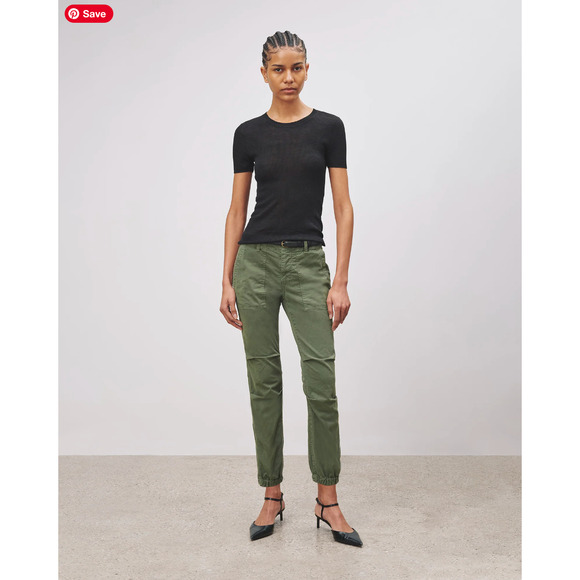 Nili Lotan Army Green Pants - Picture 1 of 5
